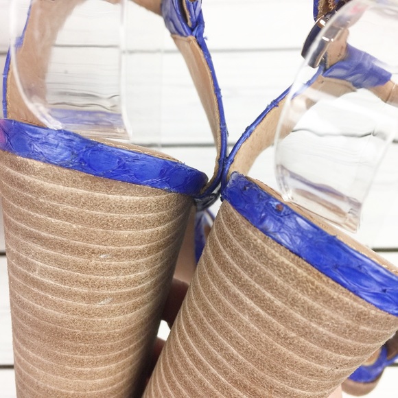 Coach Lexey Ankle Strap Block Heels Sandals - Picture 8 of 8